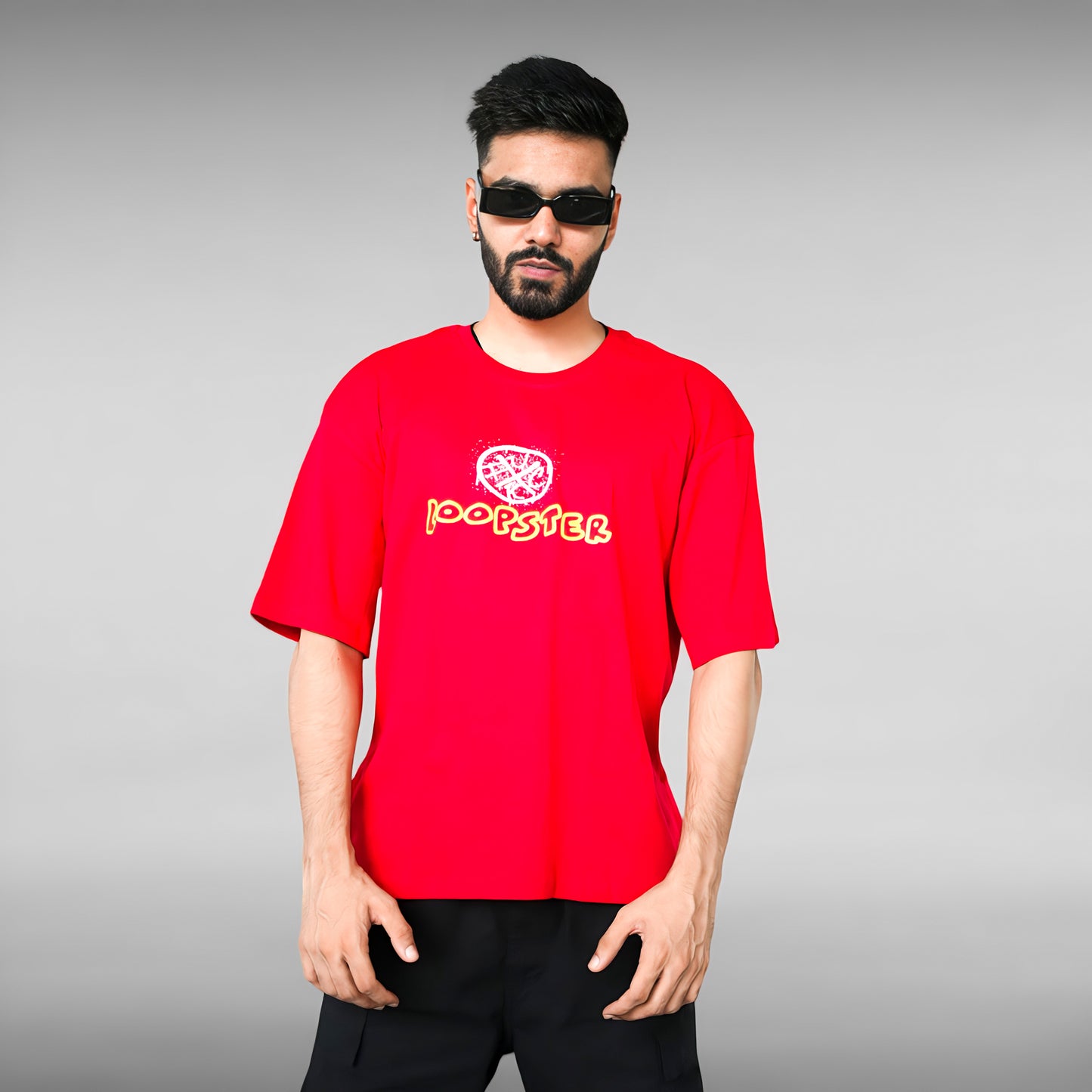 Red Can't Fly Relaxed Fit T-shirt - Loopster