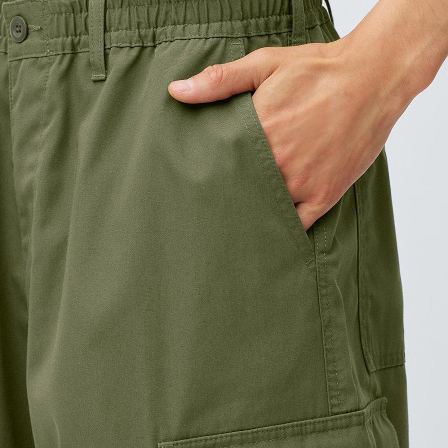 LOOPSTER UNISEX Olive Green Ultra Baggy Cargo - Loopster