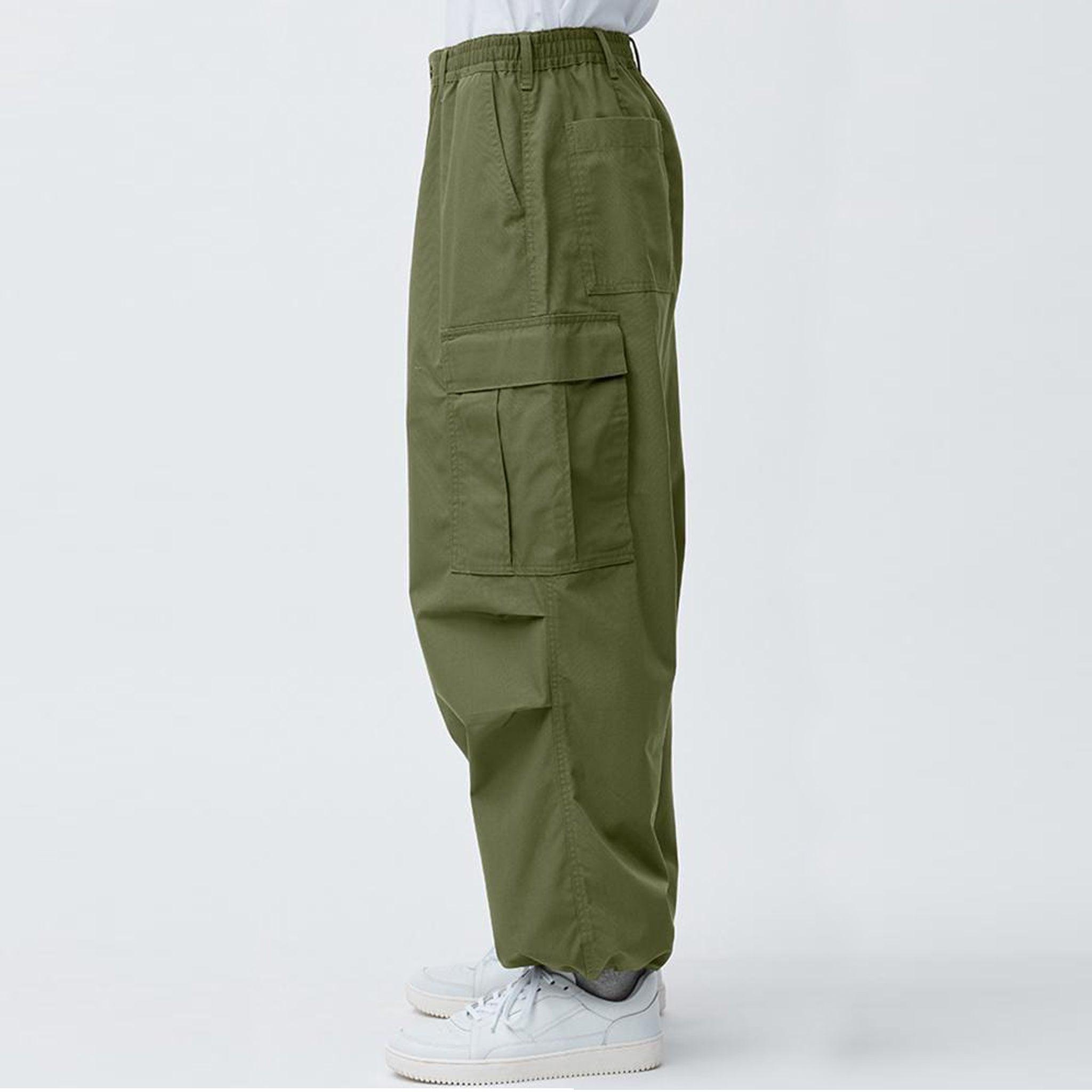 LOOPSTER UNISEX Olive Green Ultra Baggy Cargo – Loopster