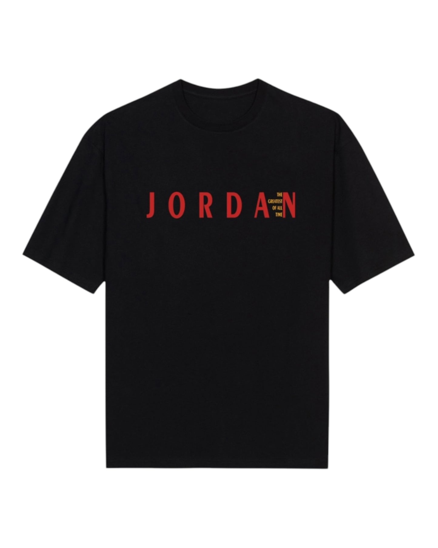 Black Unisex Relaxed Fit Jordan T-shirt