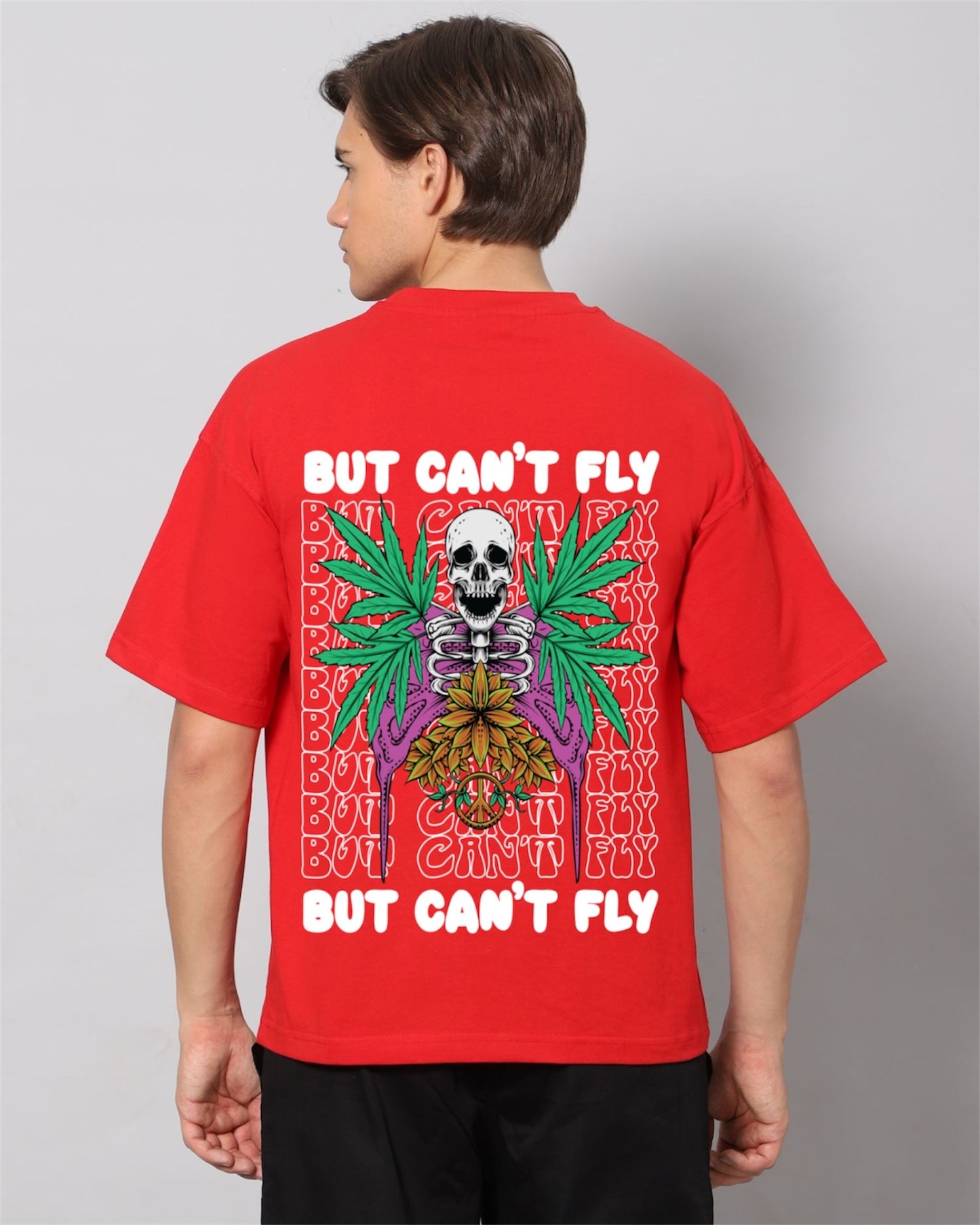 Red Can't Fly Relaxed Fit T-shirt