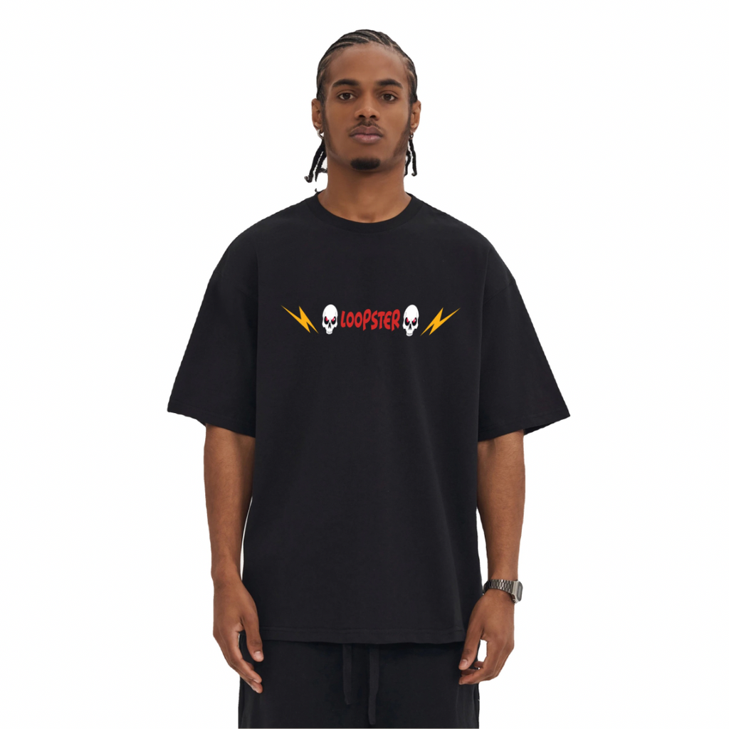 Black Premium Relaxed Fit Dope T-shirt