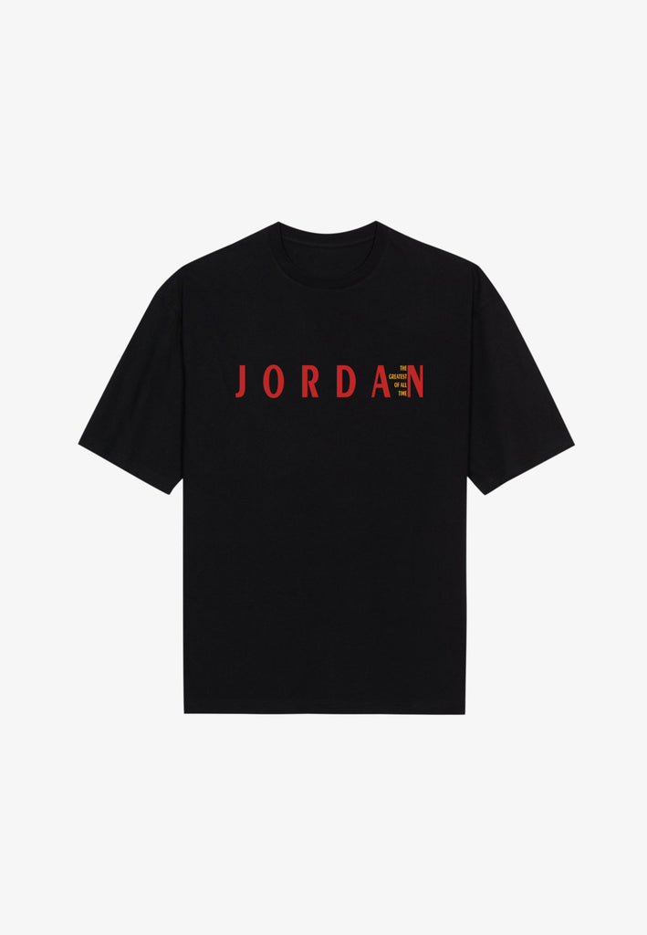 Black Unisex Relaxed Fit Jordan T-shirt